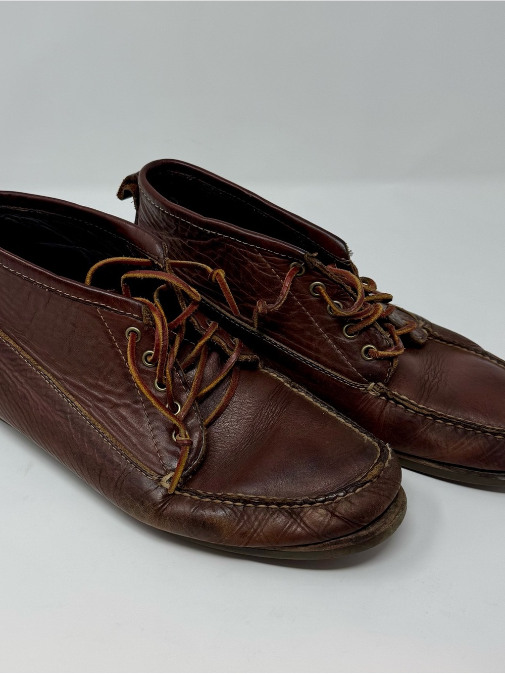 L.L. Bean Signature | Men's Jackman Chukka Leather Boots, Size 12 - GUC